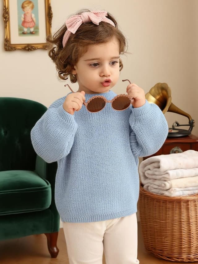 Thumbnail 4 de Naiyafly Knit Sweater 9M-5Y