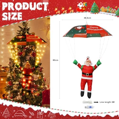 Thumbnail 1 de Auting Guirlande Noël 88 LED ⚡