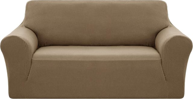 Detalle de Deconovo Copridivano 2 Posti Marrone 145-180 cm