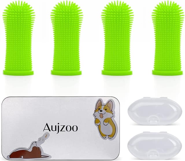Thumbnail 6 de Aujzoo Hundezahnbürste 4er Set