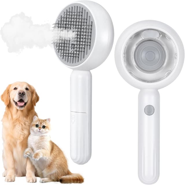 Detalle de Qoosea Cepillo 4 en 1 Steamy Cat