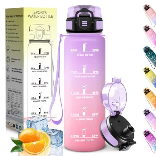 Imagen de HoneyHolly Botella Agua 1 L para gimnasio y exterior 🚰 en OfertitasTOP