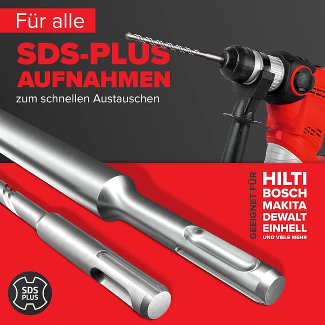 Thumbnail 3 de Betonbohrer SDS Plus Set 11 teilig 5–12 mm