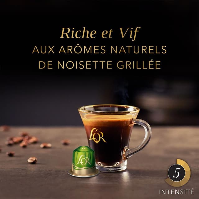 Detalle 2 de L'OR Espresso Noisette 100 capsules