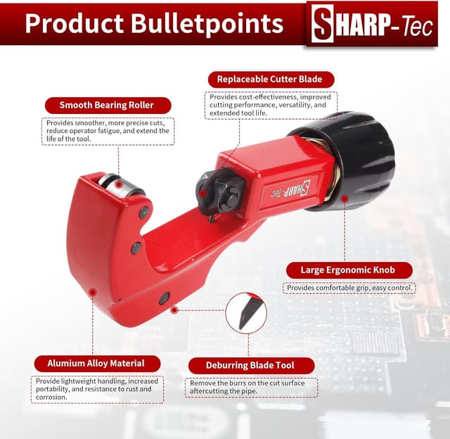 Detalle 2 de Pipe cutter 3 to 32mm