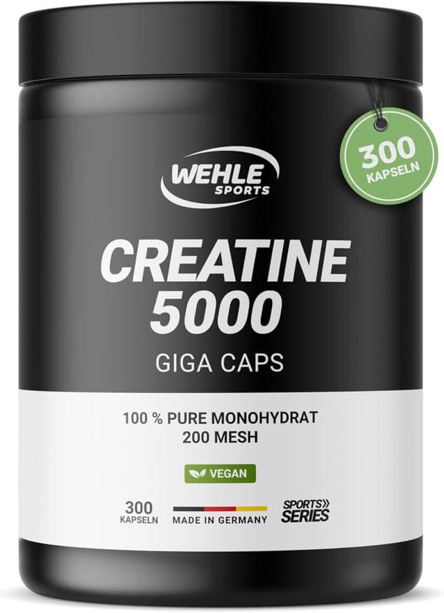 Detalle de Wehle Sports Creatin Kapseln 5000 mg đź’Š