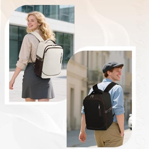 Detalle 2 de Yankony Mochila de viaje para cabina 40x20x25 (20L) con bolsillo antirrobo