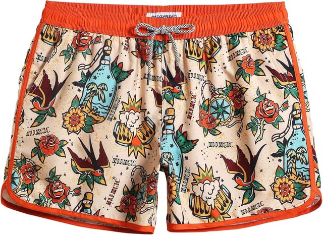 Detalle de MaaMgic Vintage Swim Trunks 5in Short