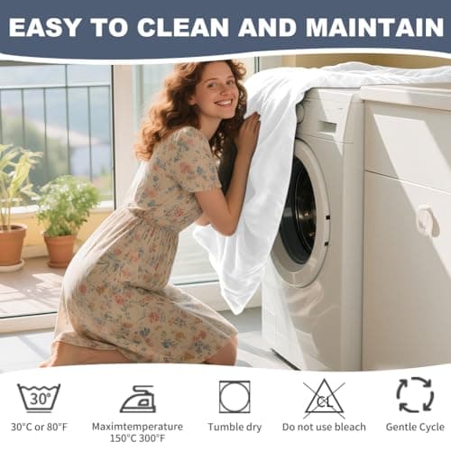 Thumbnail 7 de DUJUIKE Funda Impermeable para Cama 🛏️ 230x250cm