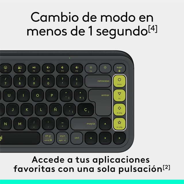 Thumbnail 4 de Logitech POP ICON KEYS: Teclado Bluetooth 3 Dispositivos 🖥