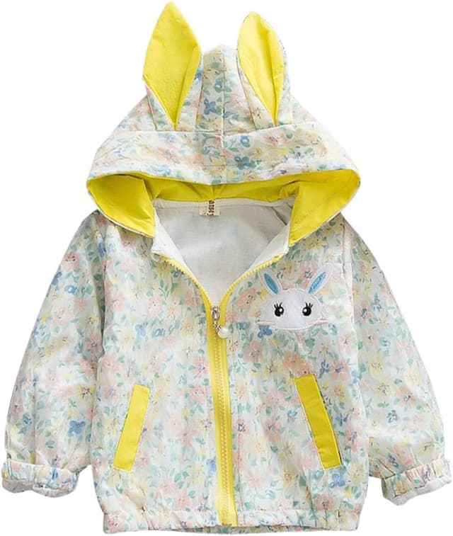 Detalle 2 de Bebone Toddler floral hooded jacket