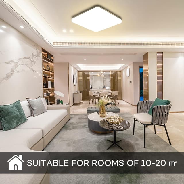 Detalle 2 de Plafoniera LED soffitto 20W 4000K