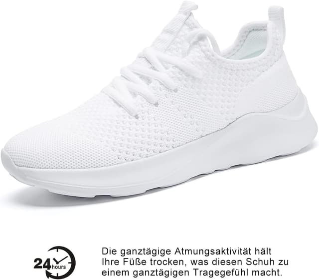 Detalle 1 de LANGFEUU Damen Sneaker Laufschuhe leicht