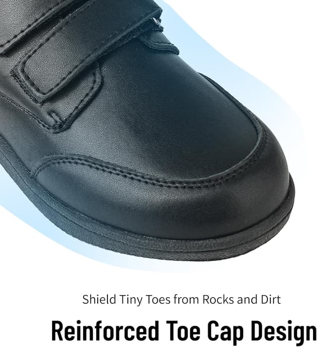 Detalle 2 de Mioceko Kids School Shoes Comfortable Trainers with Hook and Loop Fit