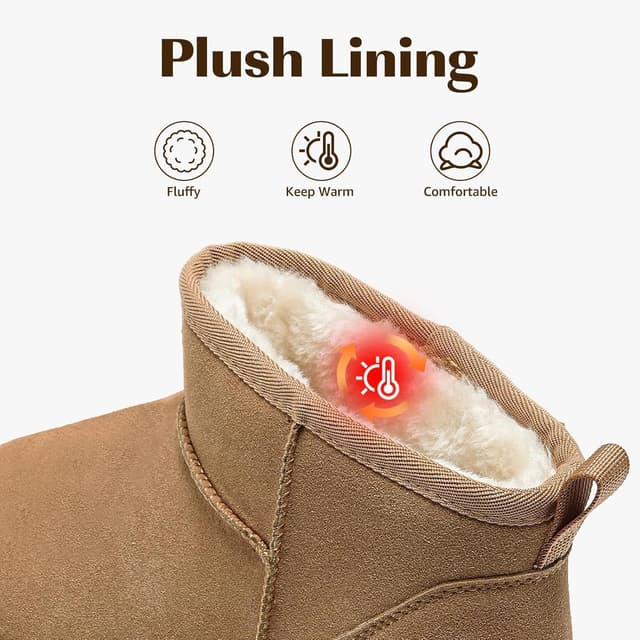 Thumbnail 3 de Mishansha Bottes de Neige Femme 36-42