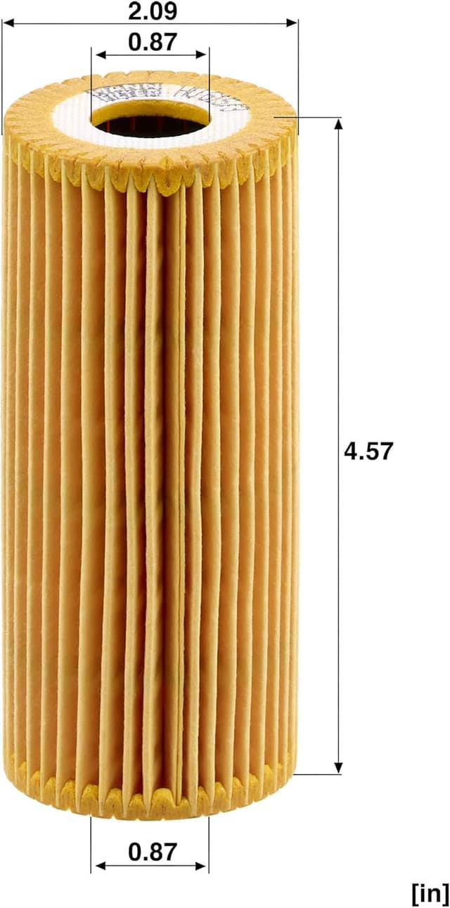 Thumbnail 4 de MANN-FILTER HU 615/3 x filtre à huile ⚙