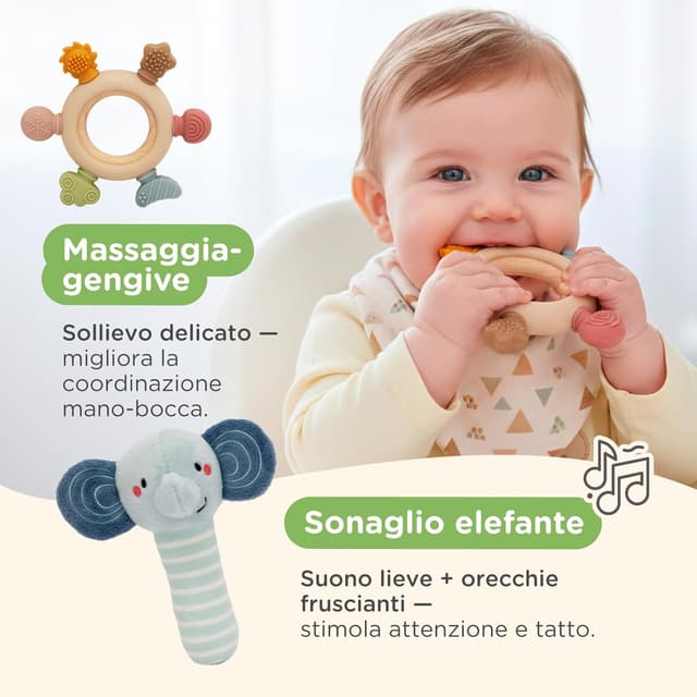Thumbnail 4 de Nene Toys Set sensorial 7‑in‑1 per neonati 0–6 mesi
