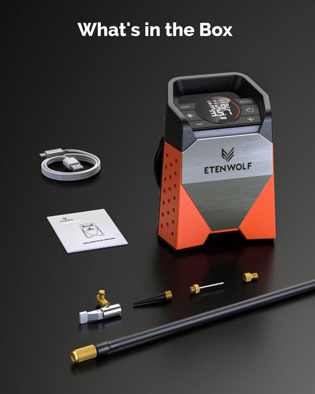 Thumbnail 5 de ETENWOLF ZEPHYR S3 Tire Inflator 160 PSI