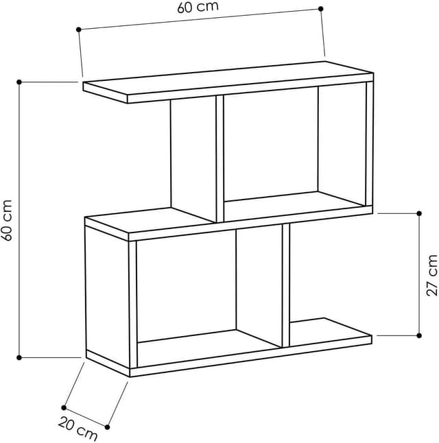 Thumbnail 3 de Dmora Tavolino Polyh Bianco 60x60