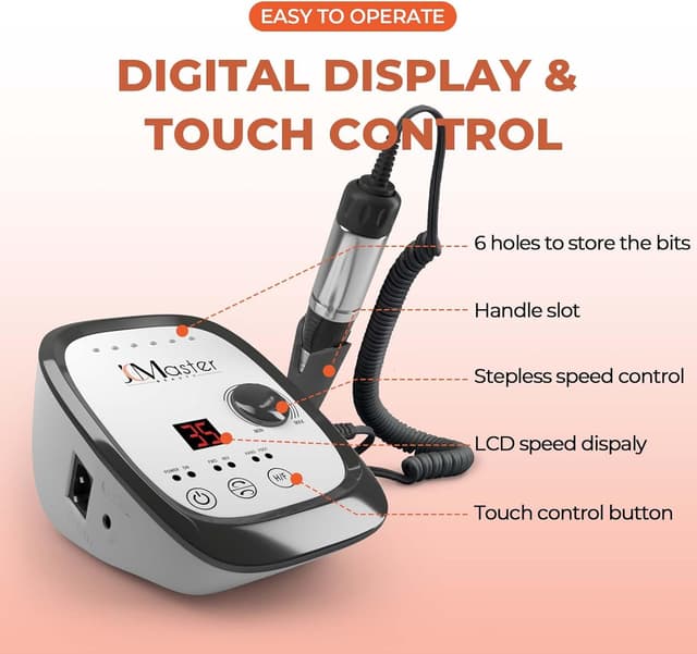 Thumbnail 1 de JCMASTER Trapano Unghie 35000 RPM