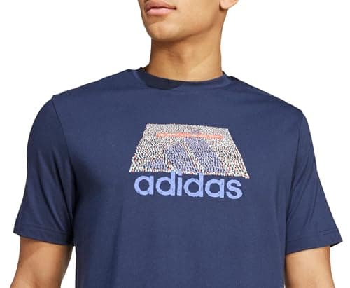 Thumbnail 3 de adidas Hombre Codes BOS Camiseta Gráfica Legend Ink, S