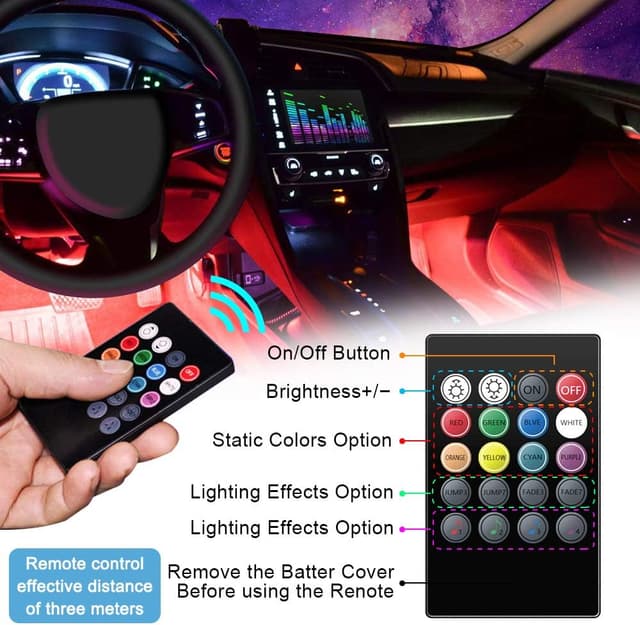 Thumbnail 3 de Trongle Car Strip LED Lights Interior