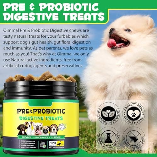 Detalle 2 de Probióticos para Perros con Enzimas Digestivas (Pato, 120 Chews)