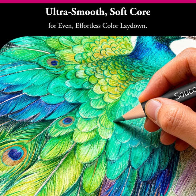 Thumbnail 3 de Soucolor 72-Color Colored Pencils 72 🎨