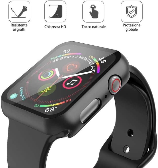 Thumbnail 1 de Misxi Cover 44mm per Apple Watch Nero