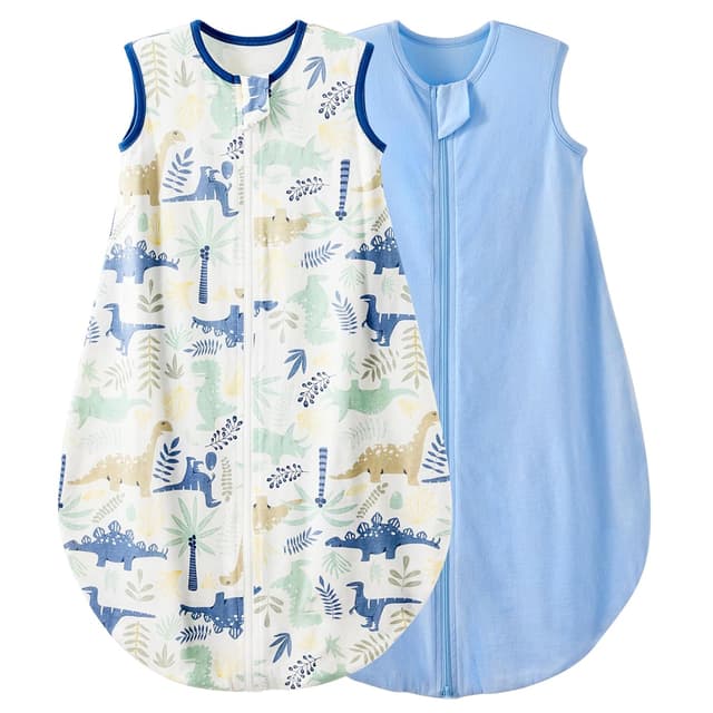 Thumbnail 6 de Duomiaomiao Baby-Schlafsack Ganzjahres (100 % Baumwolle) 1,5 TOG für Neugeborene