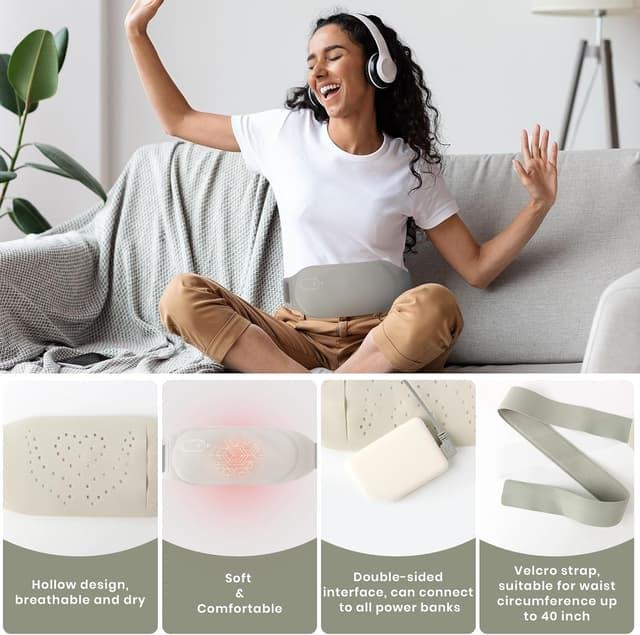 Thumbnail 5 de Nalezuns Perioden Wärmegürtel 5000mAh