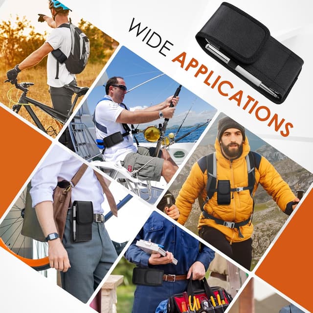 Thumbnail 6 de GlasFlength Funda de cinturón para teléfono 5,7–6,3