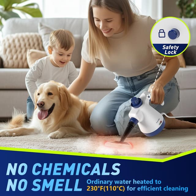 Thumbnail 3 de Handheld Steam Cleaner 350ml 🧽