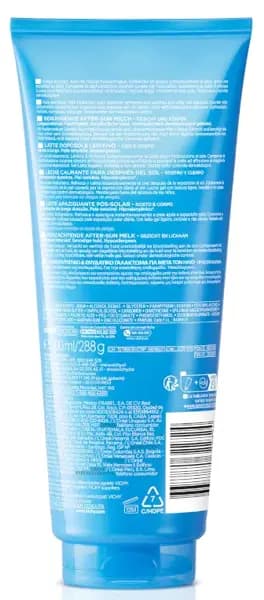 Detalle 2 de Vichy Capital Soleil Leche Aftersun en formato 2x300 ml para después del sol