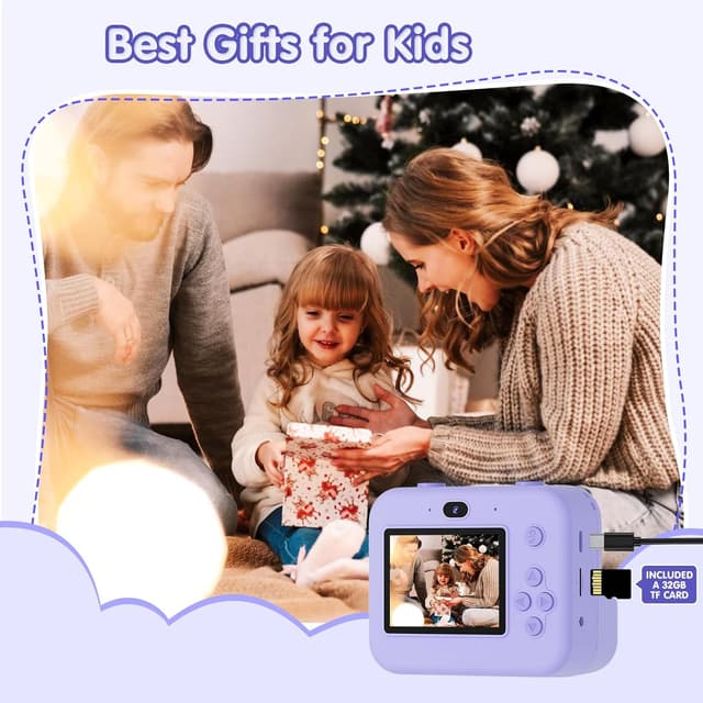 Thumbnail 6 de ASTGMI Kids Instant Print Selfie Camera