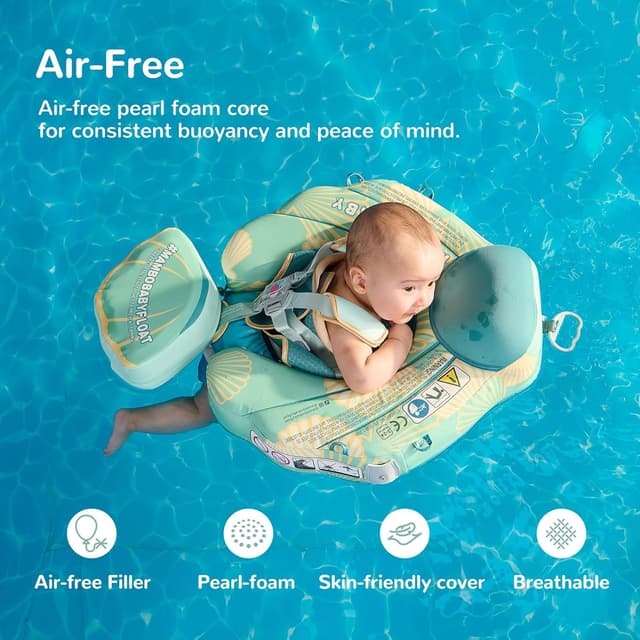 Detalle de Bouée bébé HECCEI Premium (mousse non gonflable) pour 3 à 24 mois