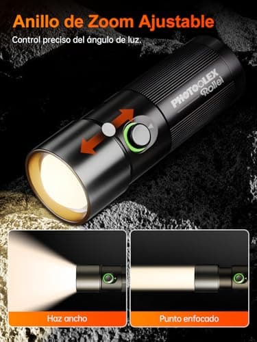 Detalle de Rollei Photoolex GOBO Light Antorcha LED 8.400 mAh