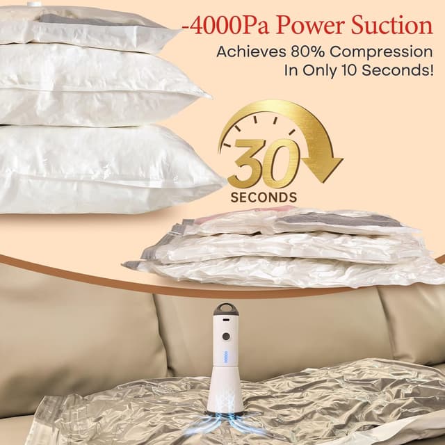 Detalle de Vacbird Vacuum Storage Bags 8-Pack