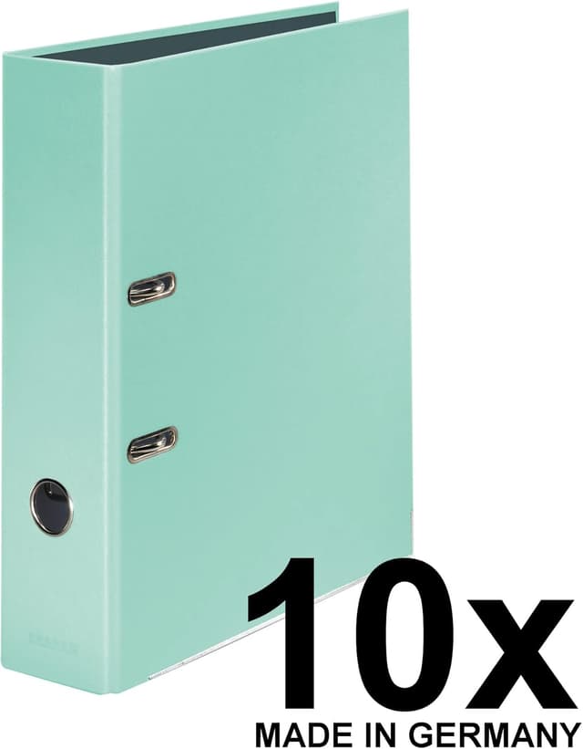 Thumbnail 2 de FALKEN PastellColor-Ordner 10er Pack Minz-Grün