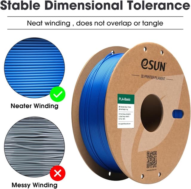 Thumbnail 1 de eSUN PLA Filament 1,75 mm 1 kg PLA-Filament Gelb