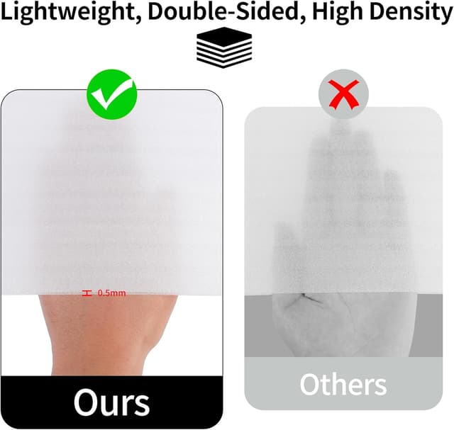 Thumbnail 2 de WUFANC 100 Pezzi Pluriball 30 x 30 cm