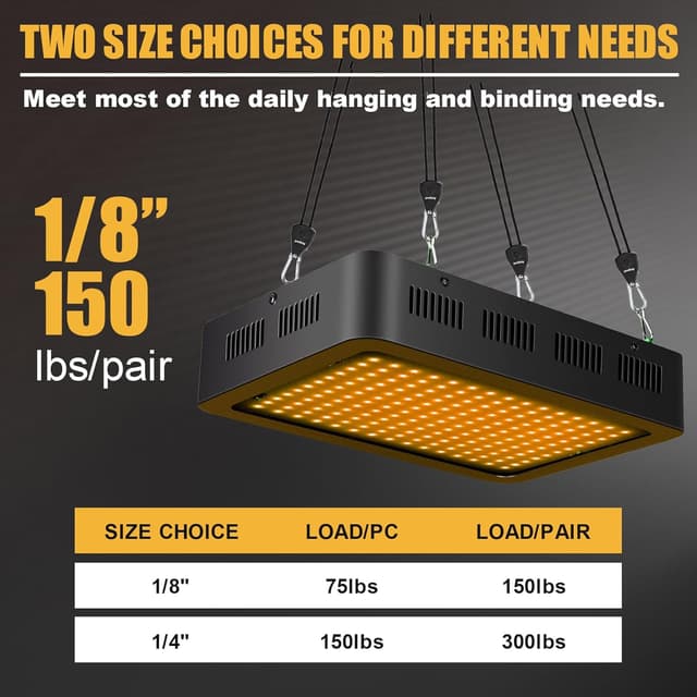 Thumbnail 3 de Ayaport Adjustable Rope Hanger 1/8" pulley