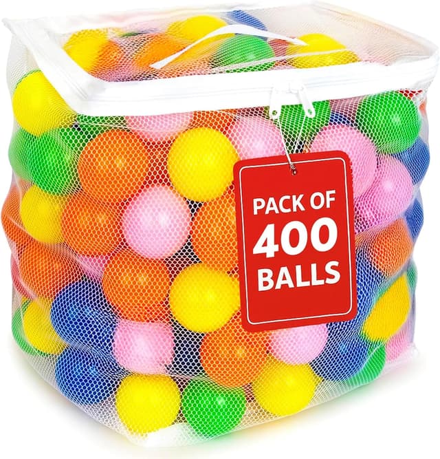 Detalle de MW SPORTS Play Balls 400 Pack