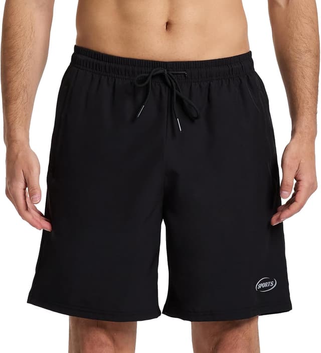 Detalle de Leeboom Sport Shorts Herren Laufhose Kurz