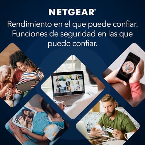 Detalle de NETGEAR Orbi 770 WiFi 7 Mesh 💻 Router + Extensores