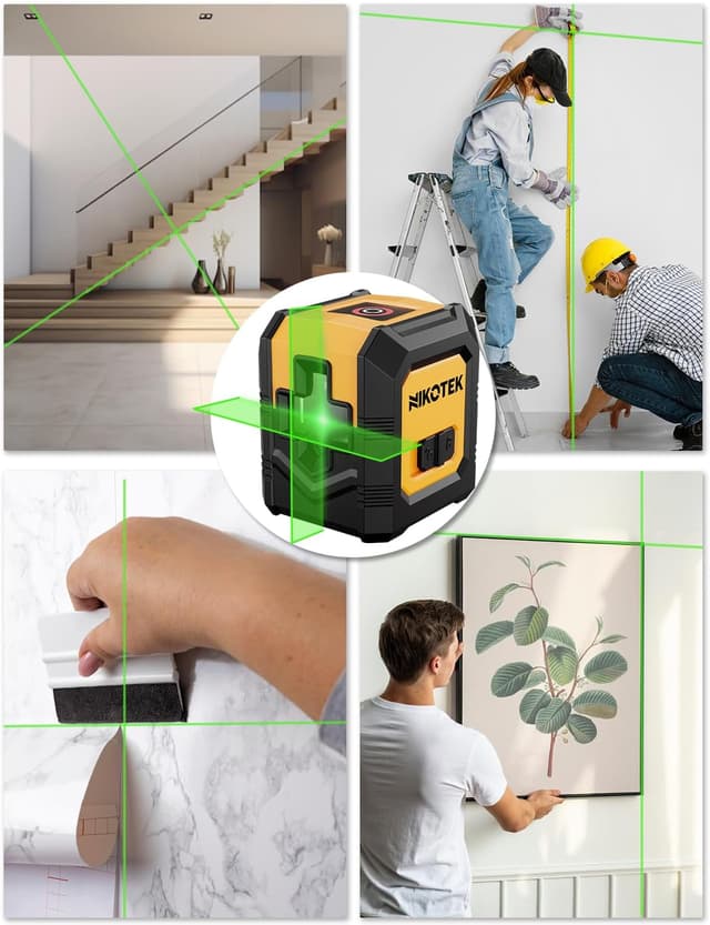 Thumbnail 6 de Nikotek Green Laser Level 1m Beam