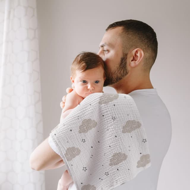 Detalle de Susurration Muslin Cloths 60 x 60 cm, 5 Pack