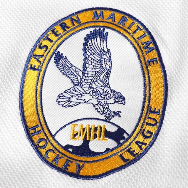 Detalle de 3 Ross The BOSS Rhea Men’s Hockey Jersey (St. John’s Shamrocks) in White/Green/Black