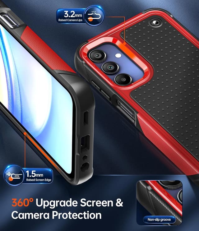 Thumbnail 4 de LeYi A15 Phone Case with Screen Protectors