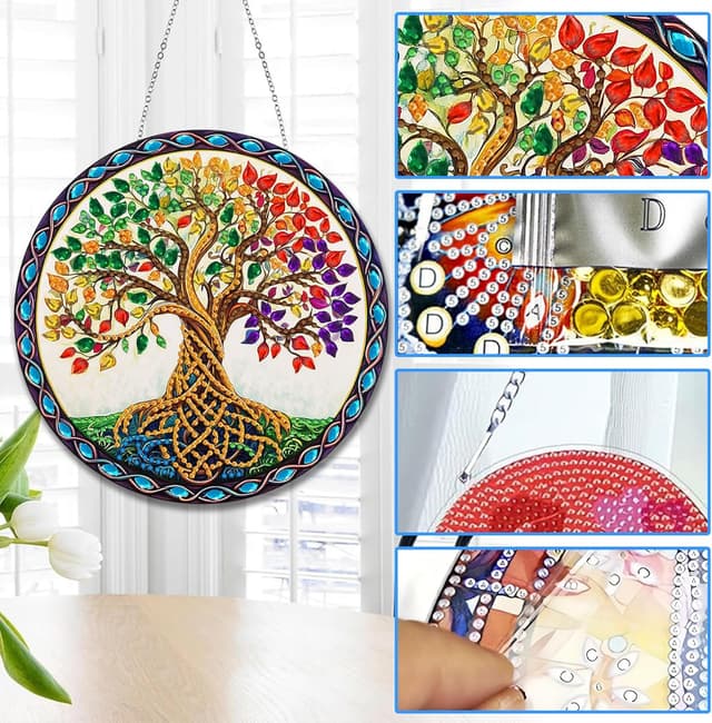 Thumbnail 3 de Reofrey Hanging Diamond Art Kit 20x20cm